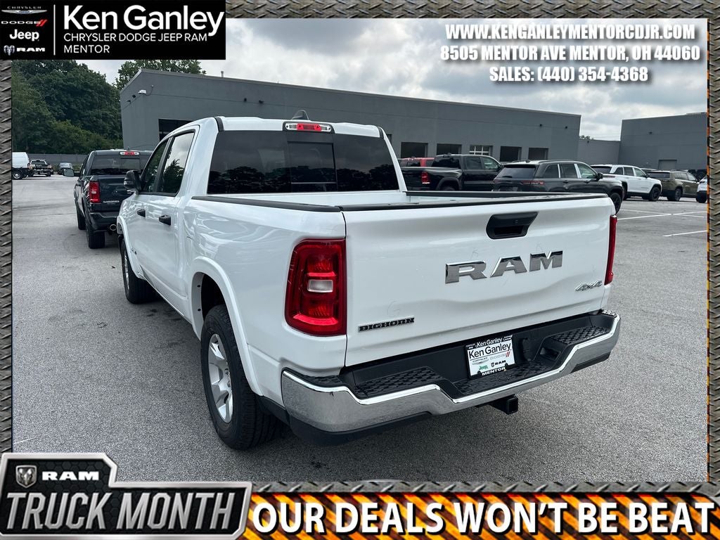 2026 RAM Ram 1500 RAM 1500 BIG HORN CREW CAB 4X4 5'7' BOX