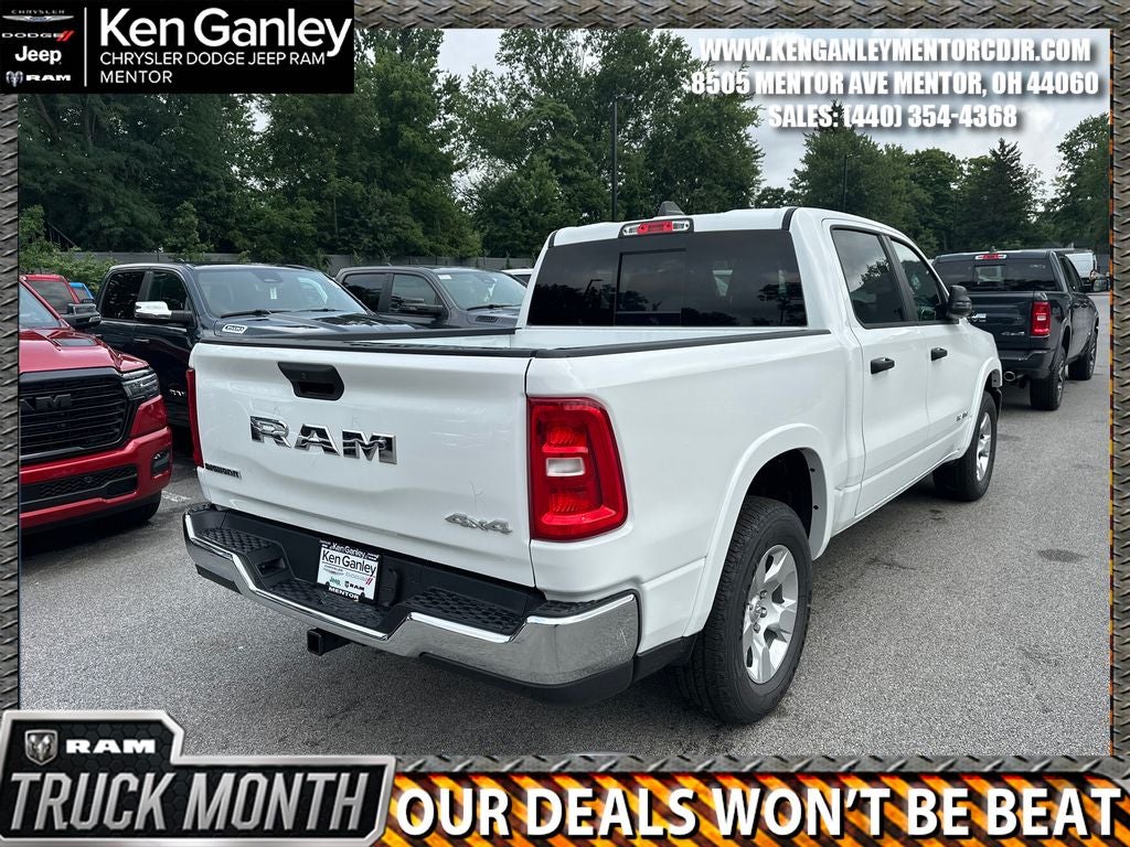 2026 RAM Ram 1500 RAM 1500 BIG HORN CREW CAB 4X4 5'7' BOX