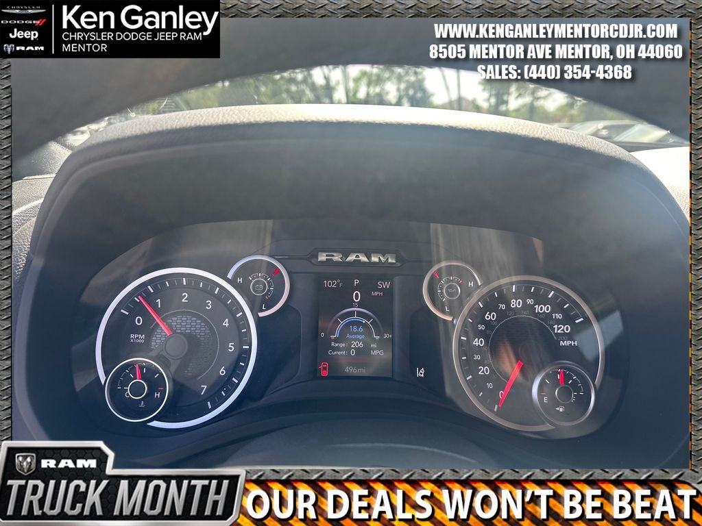 2026 RAM Ram 1500 RAM 1500 BIG HORN CREW CAB 4X4 5'7' BOX