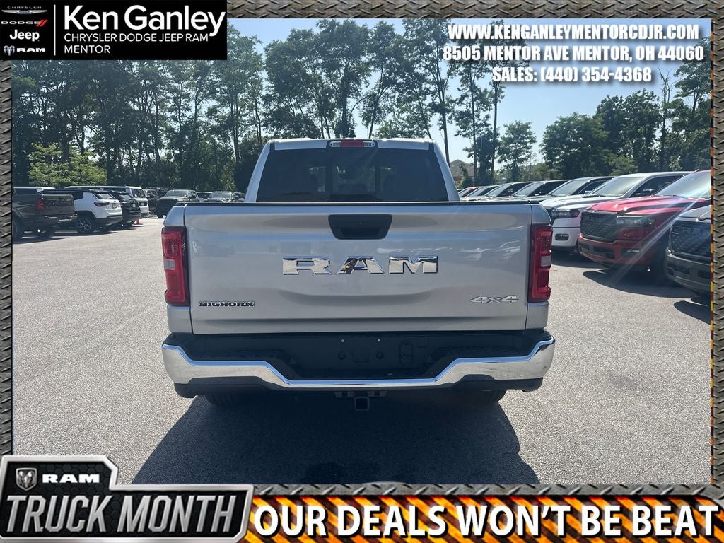 2026 RAM Ram 1500 RAM 1500 BIG HORN CREW CAB 4X4 5'7' BOX