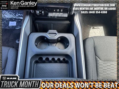 2026 RAM Ram 1500 RAM 1500 BIG HORN CREW CAB 4X4 5'7' BOX