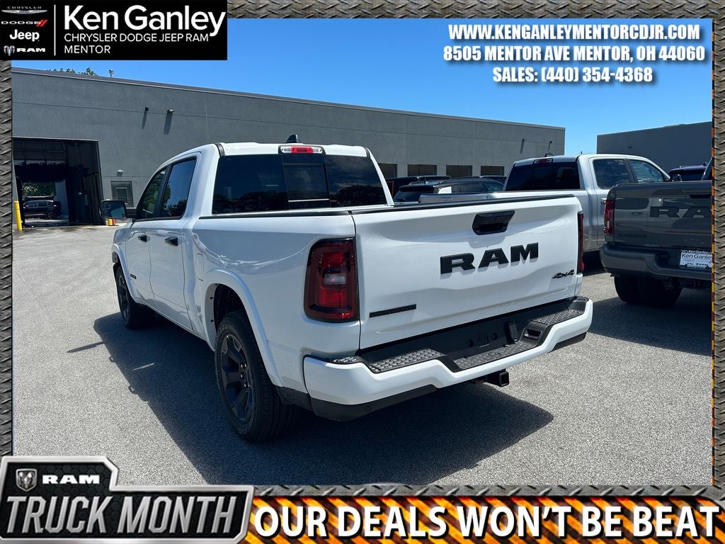 2026 RAM Ram 1500 RAM 1500 BIG HORN CREW CAB 4X4 5'7' BOX