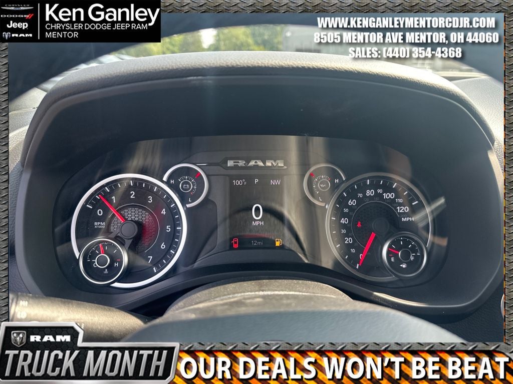 2026 RAM Ram 1500 RAM 1500 BIG HORN CREW CAB 4X4 5'7' BOX