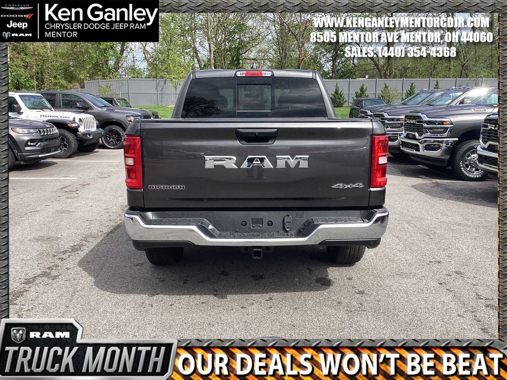 2026 RAM Ram 1500 RAM 1500 BIG HORN CREW CAB 4X4 5'7' BOX