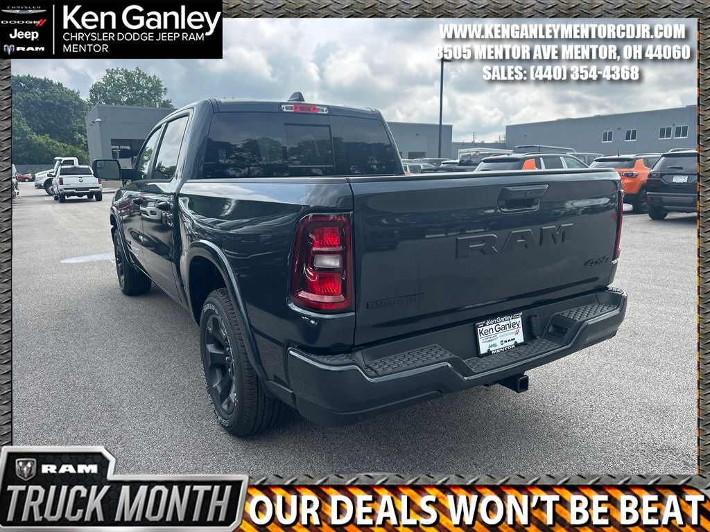 2026 RAM Ram 1500 RAM 1500 BIG HORN CREW CAB 4X4 5'7' BOX