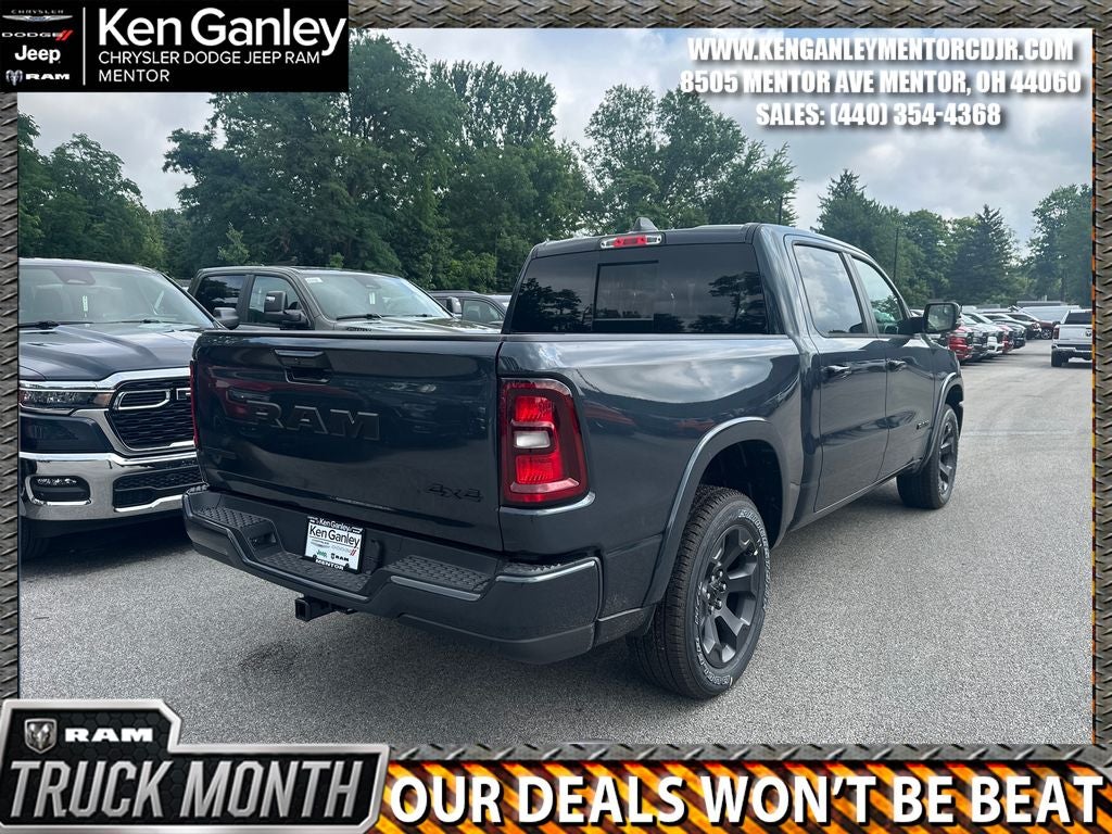 2026 RAM Ram 1500 RAM 1500 BIG HORN CREW CAB 4X4 5'7' BOX