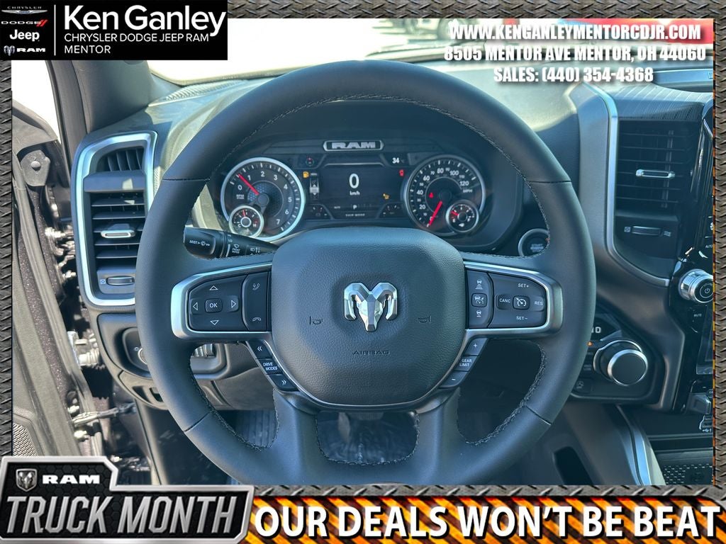 2026 RAM Ram 1500 RAM 1500 BIG HORN CREW CAB 4X4 5'7' BOX