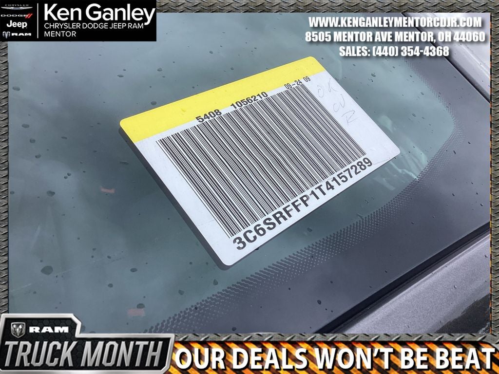 2026 RAM Ram 1500 RAM 1500 BIG HORN CREW CAB 4X4 5'7' BOX