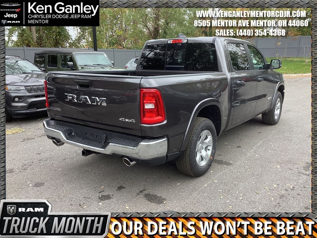 2026 RAM Ram 1500 RAM 1500 BIG HORN CREW CAB 4X4 5'7' BOX