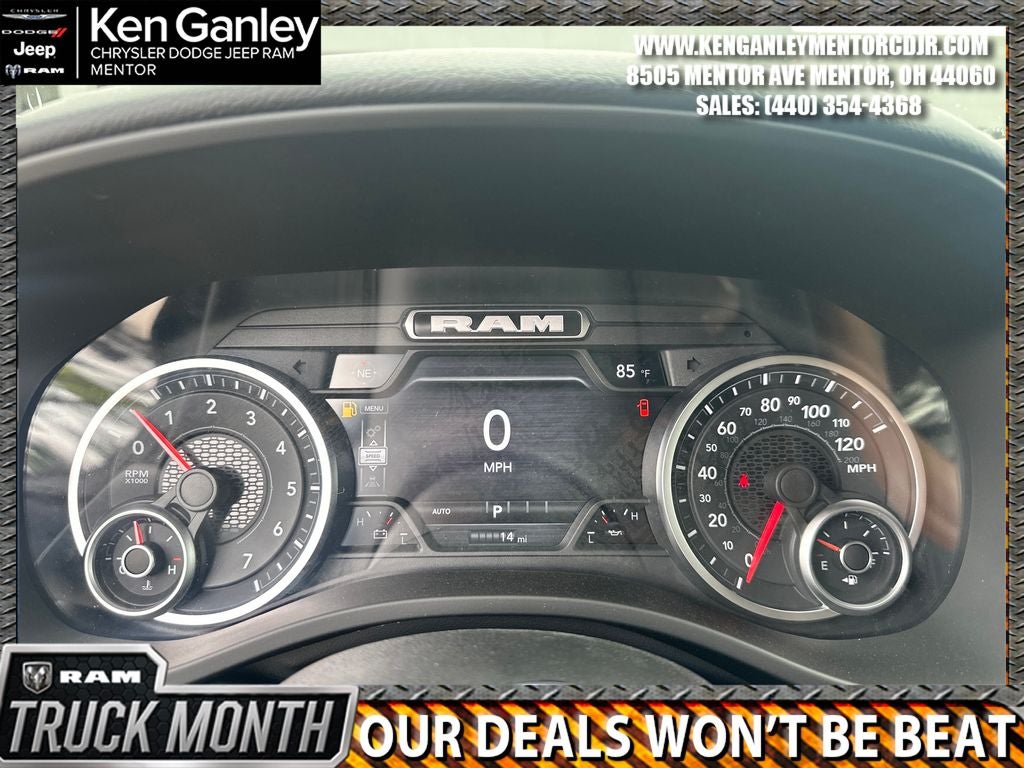 2026 RAM Ram 1500 RAM 1500 BIG HORN CREW CAB 4X4 5'7' BOX