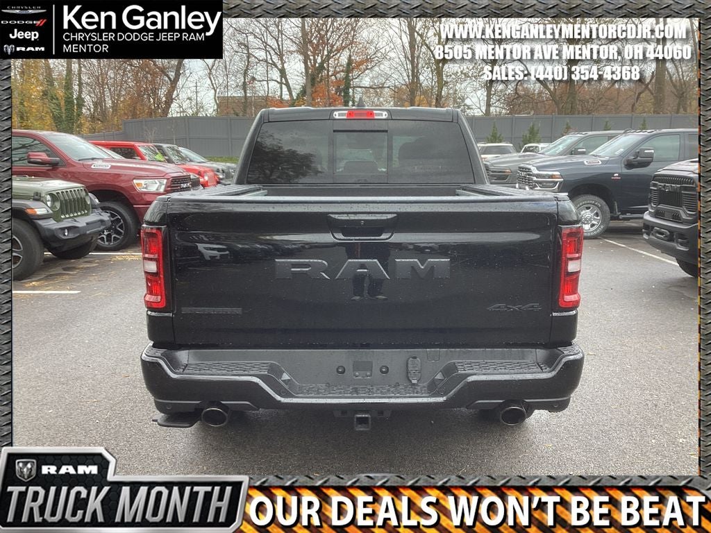 2026 RAM Ram 1500 RAM 1500 BIG HORN CREW CAB 4X4 5'7' BOX