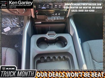 2026 RAM Ram 1500 RAM 1500 BIG HORN CREW CAB 4X4 5'7' BOX