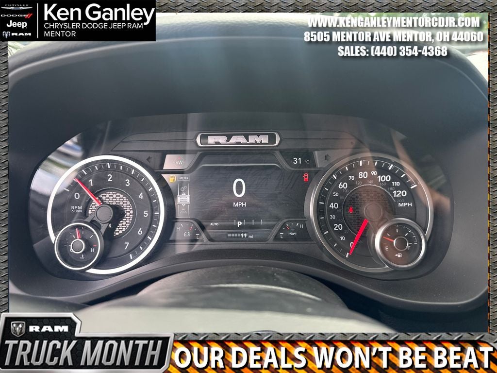 2026 RAM Ram 1500 RAM 1500 BIG HORN CREW CAB 4X4 5'7' BOX