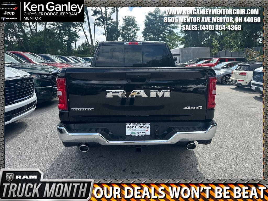2026 RAM Ram 1500 RAM 1500 BIG HORN CREW CAB 4X4 5'7' BOX