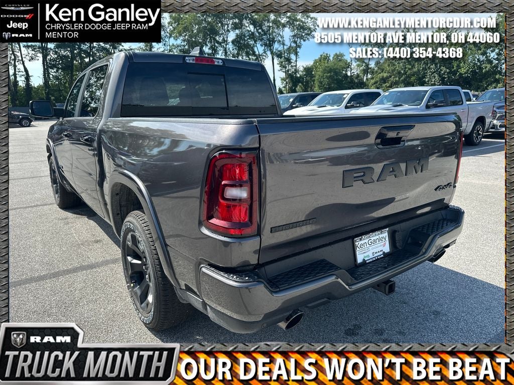 2026 RAM Ram 1500 RAM 1500 BIG HORN CREW CAB 4X4 5'7' BOX