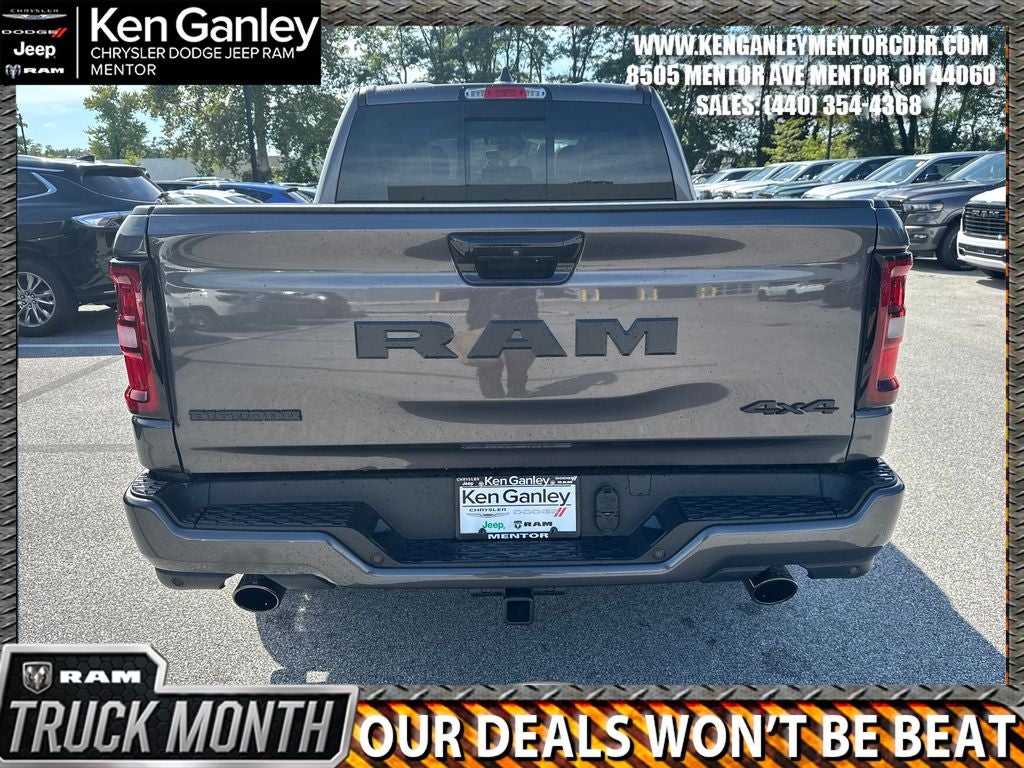 2026 RAM Ram 1500 RAM 1500 BIG HORN CREW CAB 4X4 5'7' BOX