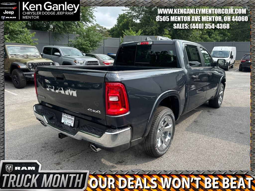 2026 RAM Ram 1500 RAM 1500 BIG HORN CREW CAB 4X4 5'7' BOX
