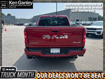 2026 RAM Ram 1500 RAM 1500 BIG HORN CREW CAB 4X4 5'7' BOX