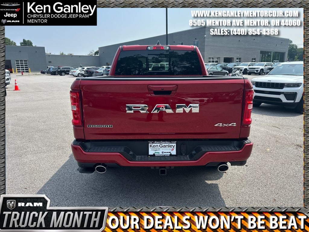 2026 RAM Ram 1500 RAM 1500 BIG HORN CREW CAB 4X4 5'7' BOX