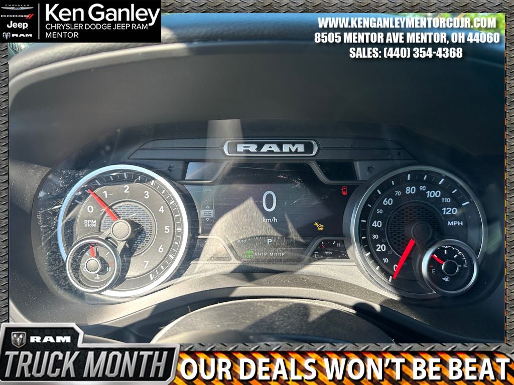 2026 RAM Ram 1500 RAM 1500 BIG HORN CREW CAB 4X4 5'7' BOX