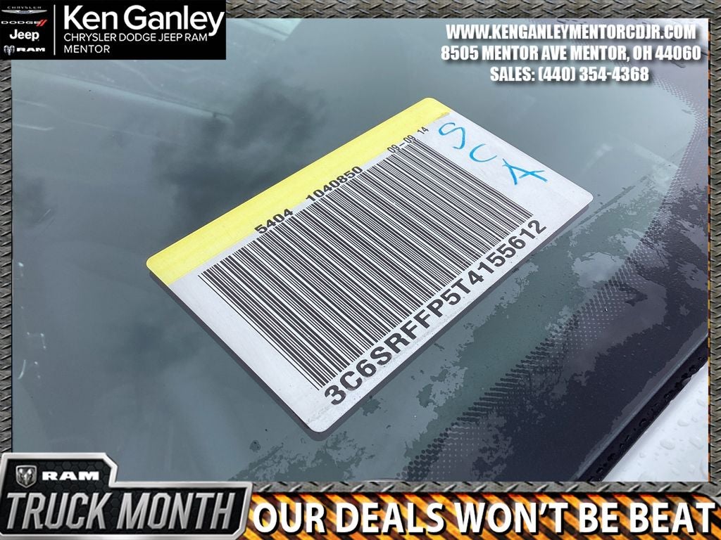 2026 RAM Ram 1500 RAM 1500 BIG HORN CREW CAB 4X4 5'7' BOX