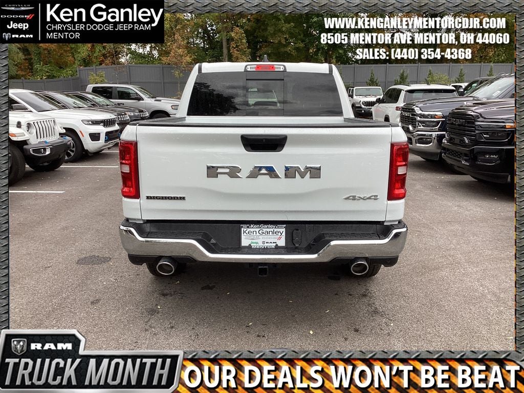 2026 RAM Ram 1500 RAM 1500 BIG HORN CREW CAB 4X4 5'7' BOX