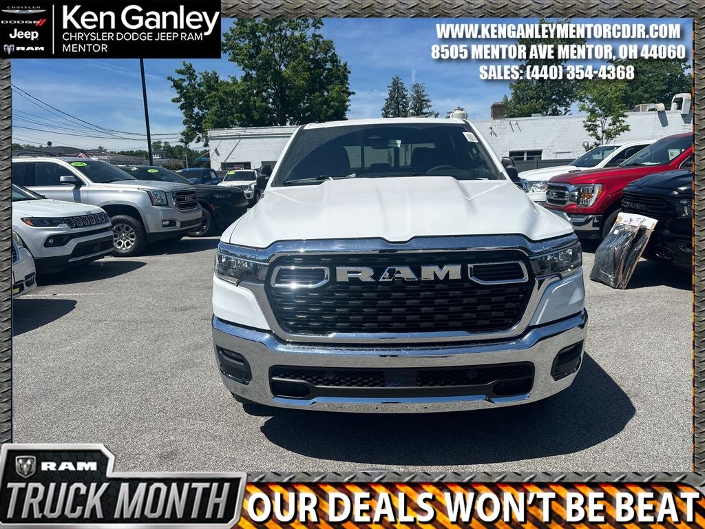 2026 RAM Ram 1500 RAM 1500 BIG HORN CREW CAB 4X4 5'7' BOX