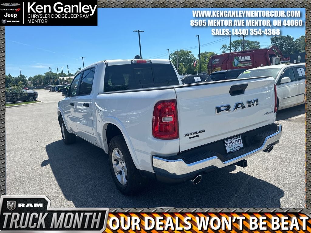 2026 RAM Ram 1500 RAM 1500 BIG HORN CREW CAB 4X4 5'7' BOX