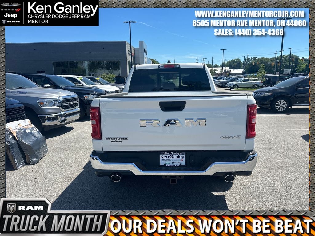 2026 RAM Ram 1500 RAM 1500 BIG HORN CREW CAB 4X4 5'7' BOX