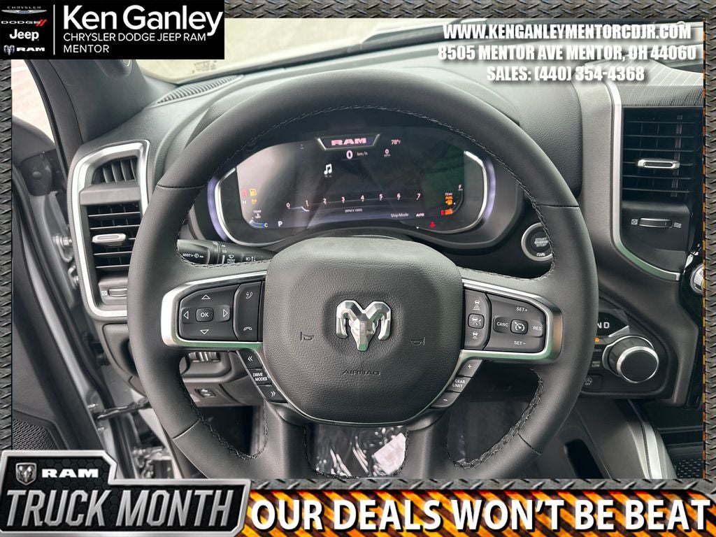 2026 RAM Ram 1500 RAM 1500 BIG HORN CREW CAB 4X4 5'7' BOX