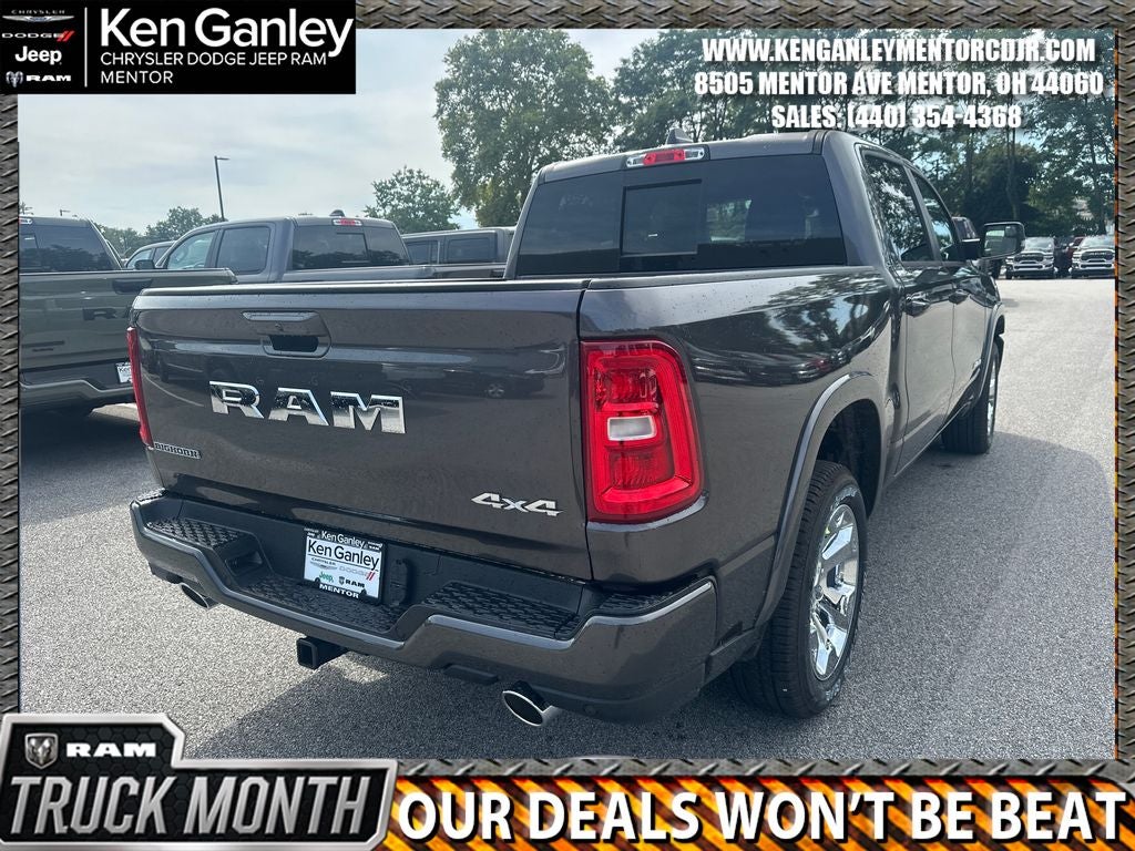 2026 RAM Ram 1500 RAM 1500 BIG HORN CREW CAB 4X4 5'7' BOX