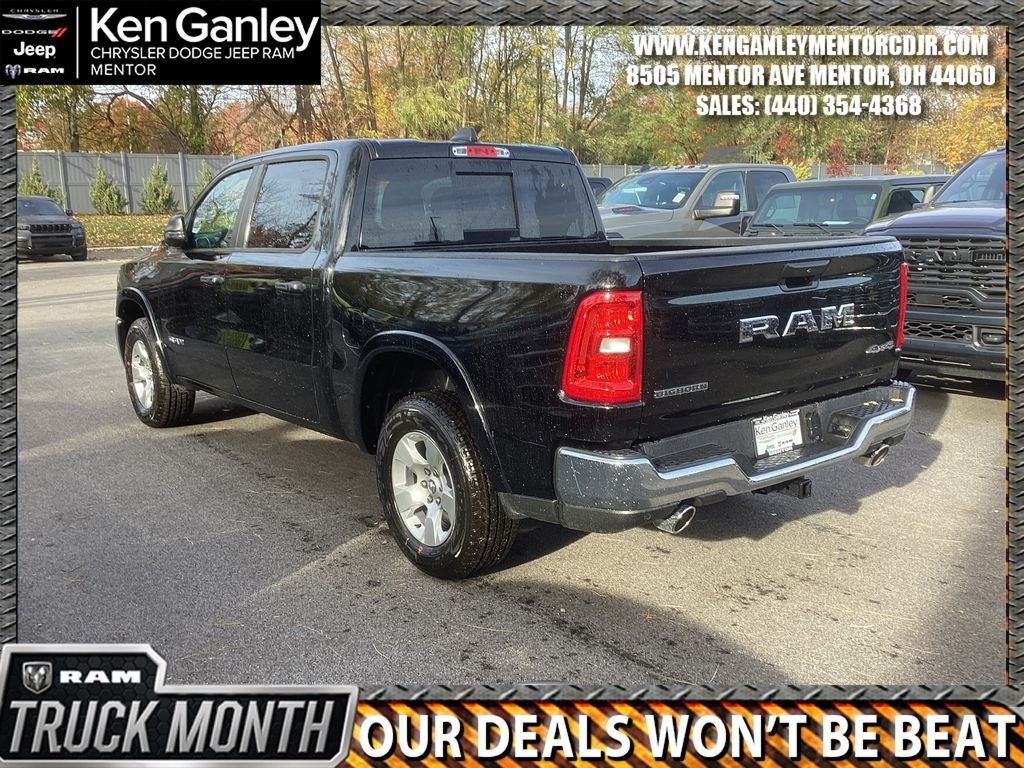 2026 RAM Ram 1500 RAM 1500 BIG HORN CREW CAB 4X4 5'7' BOX