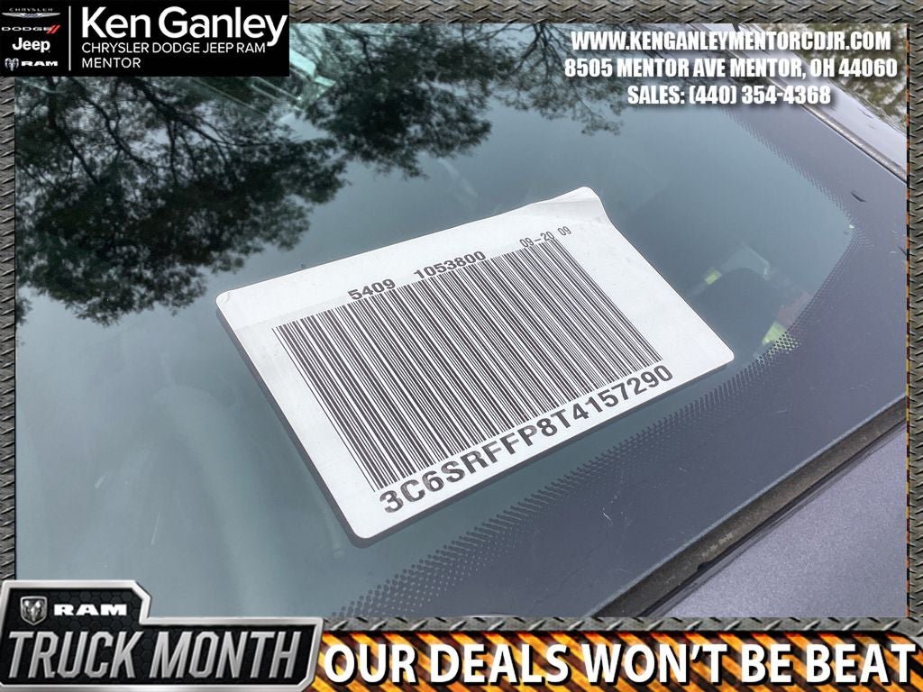 2026 RAM Ram 1500 RAM 1500 BIG HORN CREW CAB 4X4 5'7' BOX