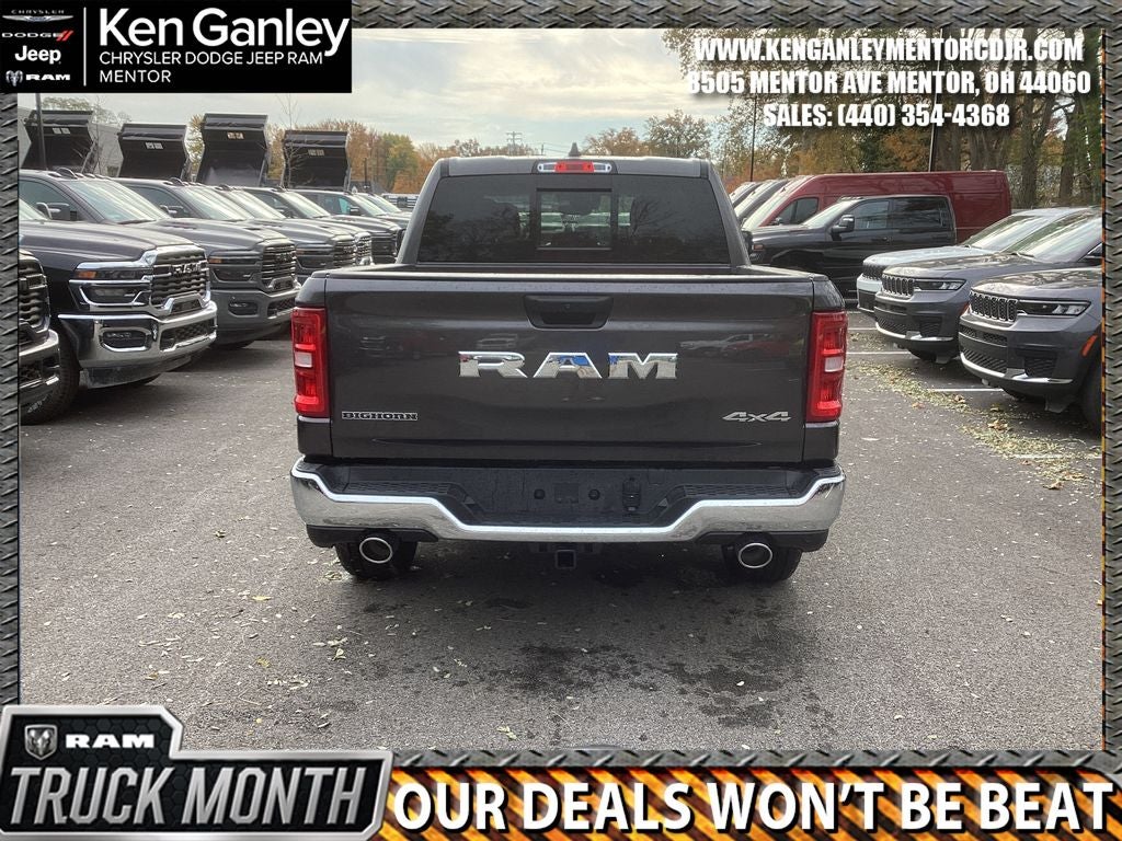2026 RAM Ram 1500 RAM 1500 BIG HORN CREW CAB 4X4 5'7' BOX