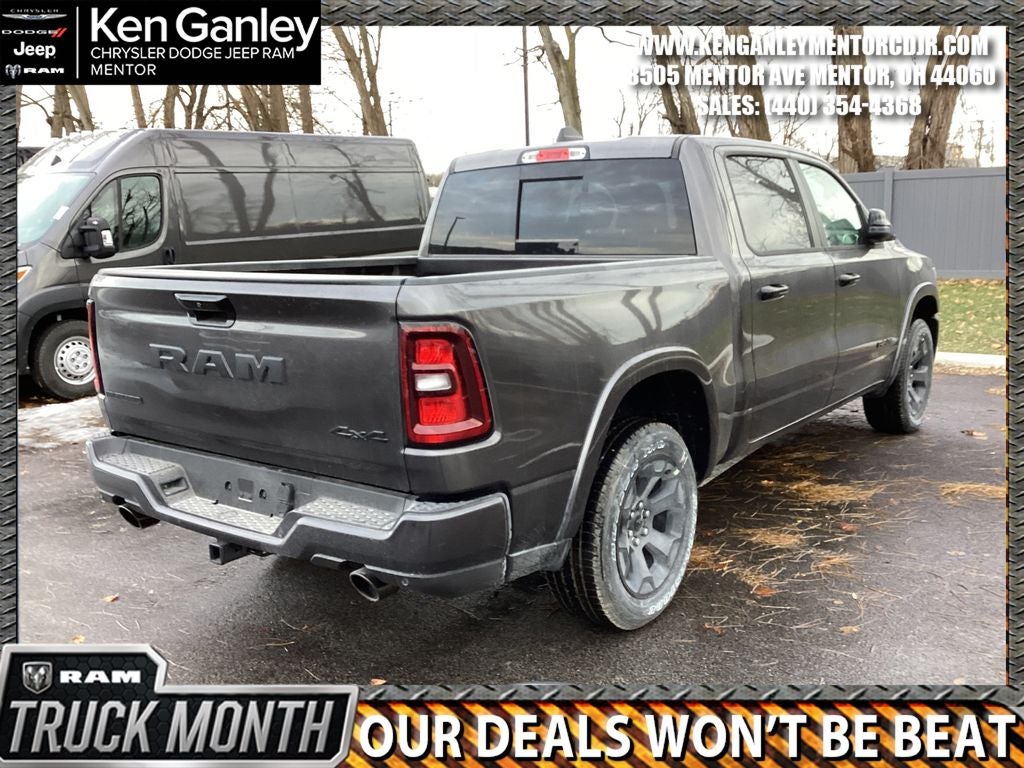 2026 RAM Ram 1500 RAM 1500 BIG HORN CREW CAB 4X4 5'7' BOX