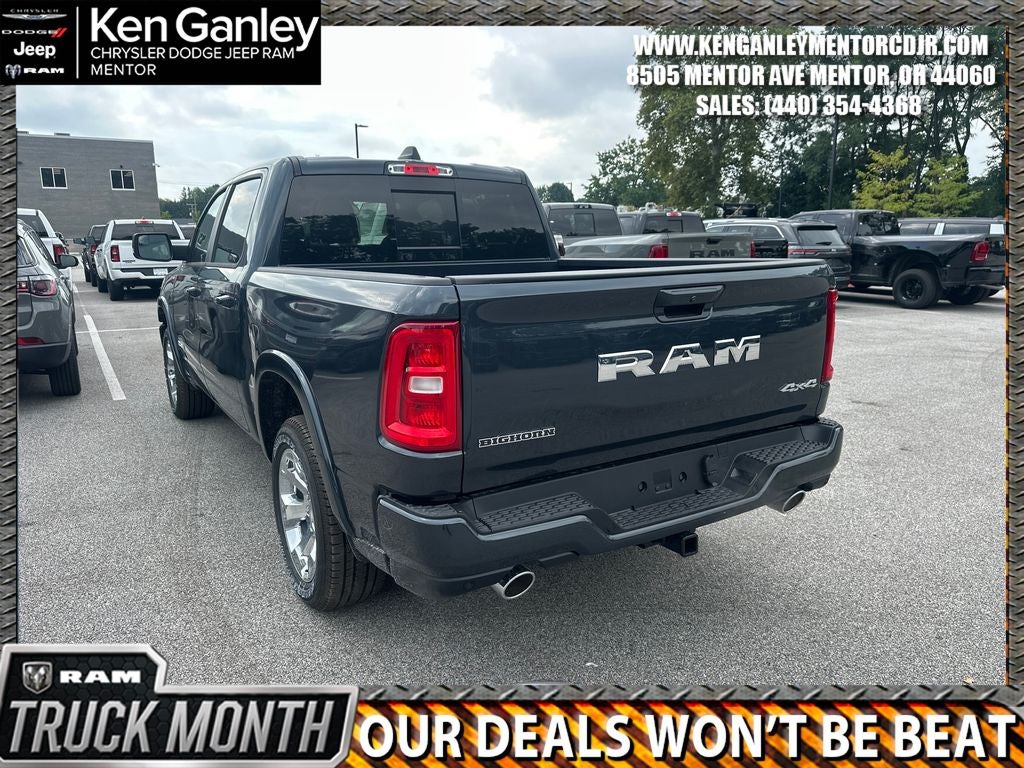 2026 RAM Ram 1500 RAM 1500 BIG HORN CREW CAB 4X4 5'7' BOX