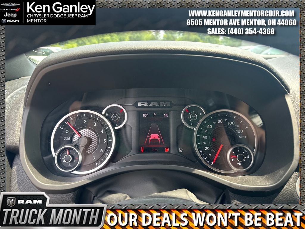 2026 RAM Ram 1500 RAM 1500 BIG HORN CREW CAB 4X4 5'7' BOX