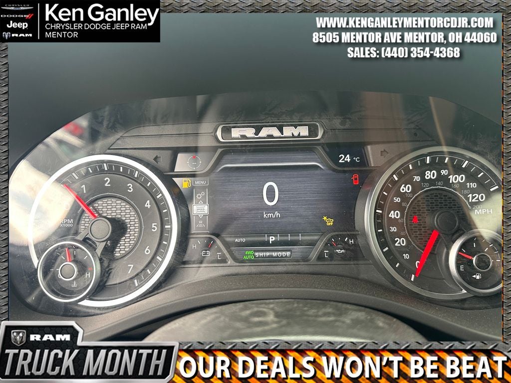 2026 RAM Ram 1500 RAM 1500 LARAMIE CREW CAB 4X4 5'7' BOX