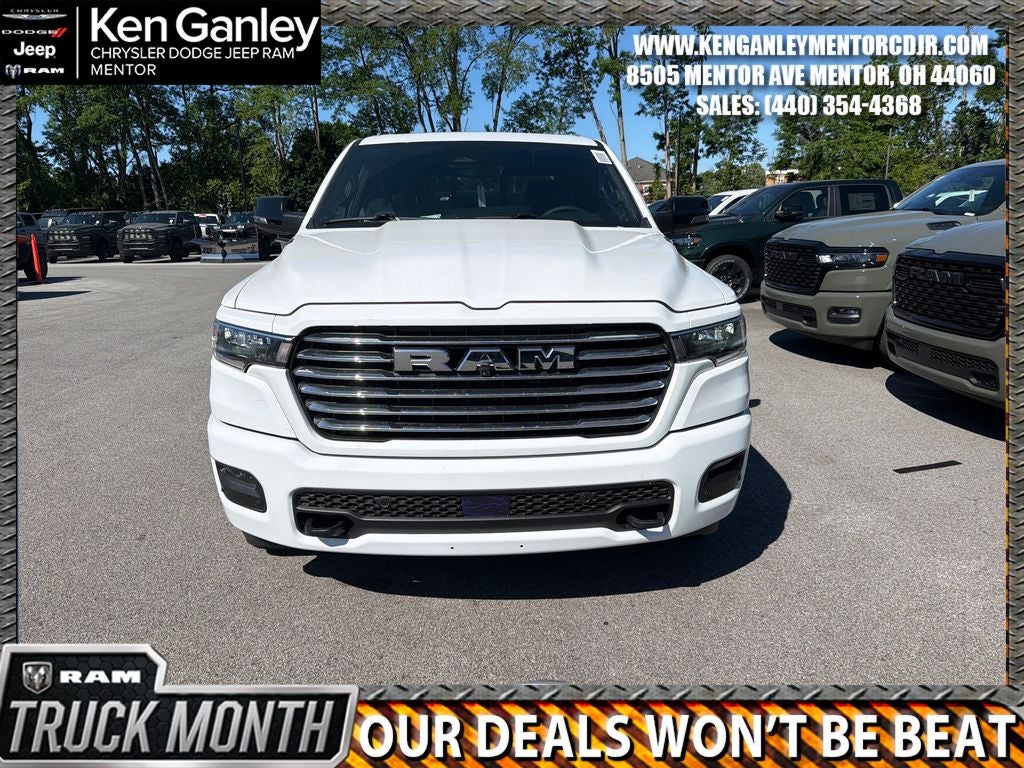 2026 RAM Ram 1500 RAM 1500 LARAMIE CREW CAB 4X4 5'7' BOX
