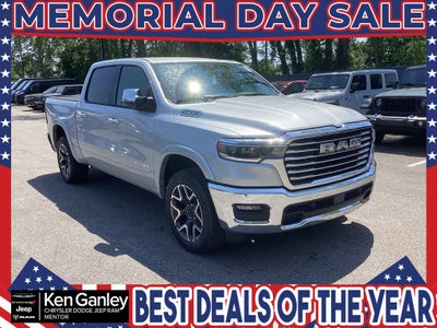2026 RAM Ram 1500 RAM 1500 LARAMIE CREW CAB 4X4 5'7' BOX