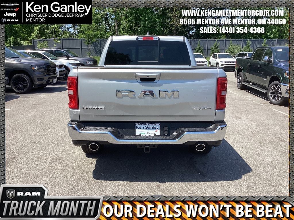 2026 RAM Ram 1500 RAM 1500 LARAMIE CREW CAB 4X4 5'7' BOX