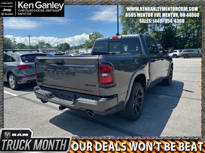 2026 RAM Ram 1500 RAM 1500 LARAMIE CREW CAB 4X4 5'7' BOX