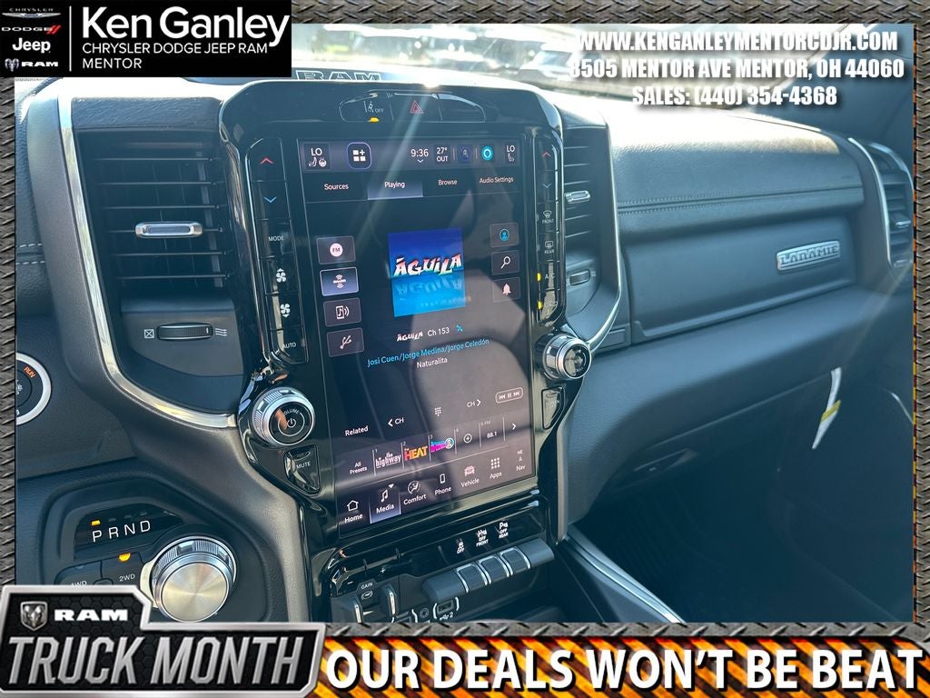 2026 RAM Ram 1500 RAM 1500 LARAMIE CREW CAB 4X4 5'7' BOX