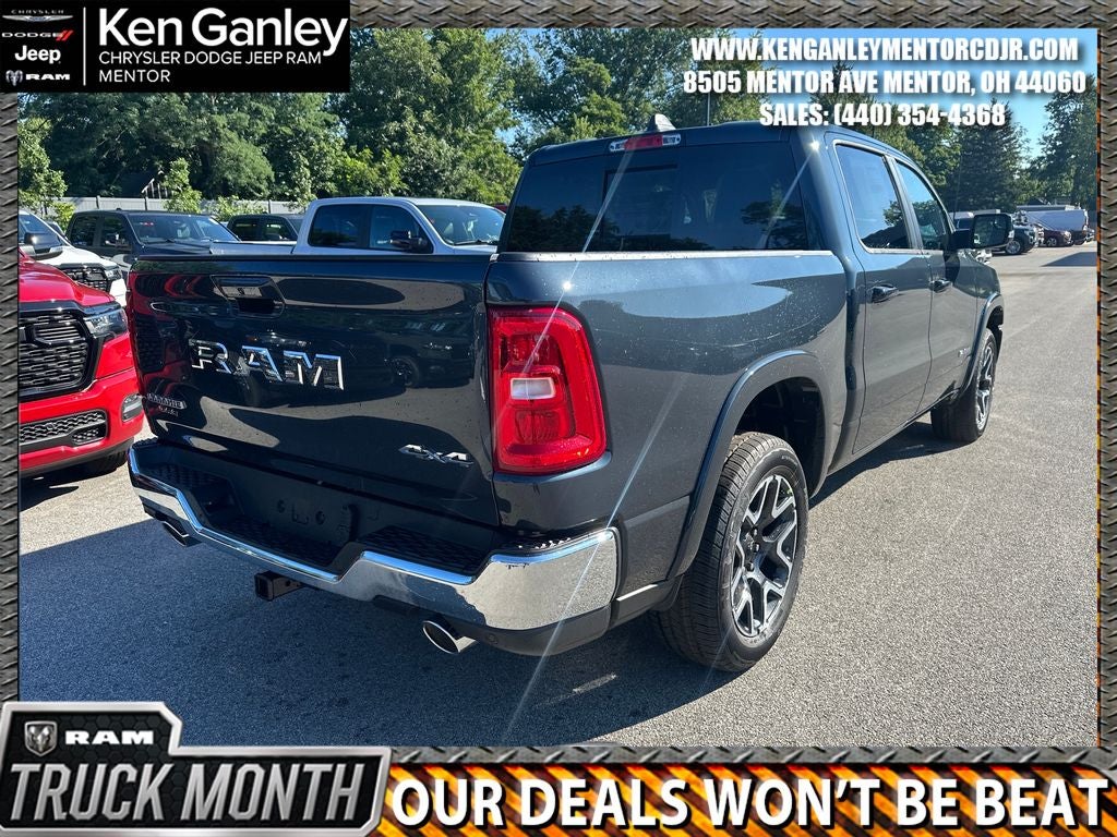 2026 RAM Ram 1500 RAM 1500 LARAMIE CREW CAB 4X4 5'7' BOX