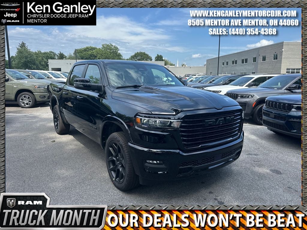 2026 RAM Ram 1500 RAM 1500 LARAMIE CREW CAB 4X4 5'7' BOX