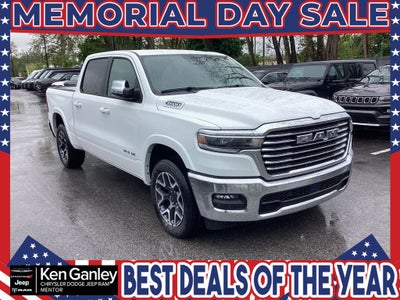 2026 RAM Ram 1500 RAM 1500 LARAMIE CREW CAB 4X4 5'7' BOX