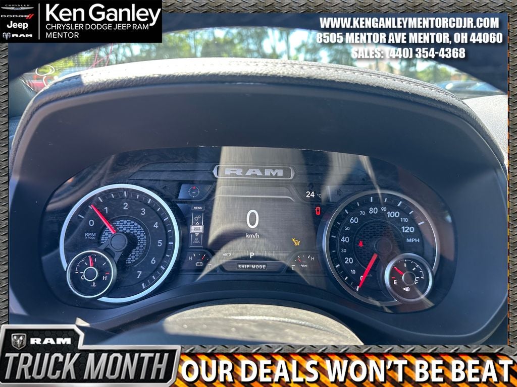 2026 RAM Ram 1500 RAM 1500 LARAMIE CREW CAB 4X4 5'7' BOX