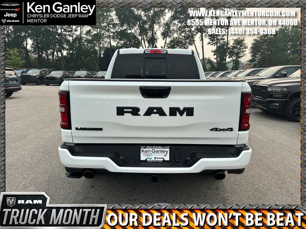 2026 RAM Ram 1500 RAM 1500 LARAMIE CREW CAB 4X4 5'7' BOX