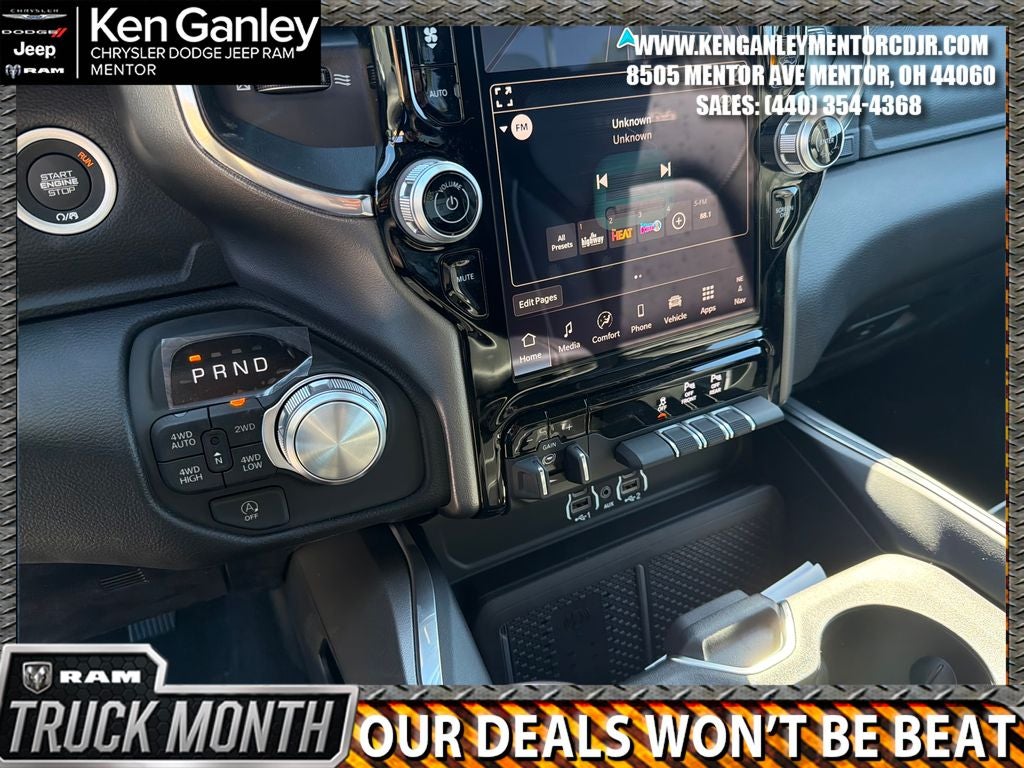 2026 RAM Ram 1500 RAM 1500 LARAMIE CREW CAB 4X4 5'7' BOX