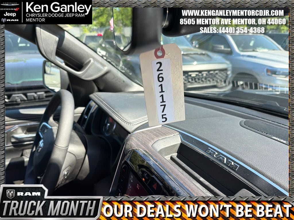 2026 RAM Ram 1500 RAM 1500 LARAMIE CREW CAB 4X4 5'7' BOX